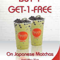 Double the Matcha, Double the Joy!
From now until the end of May, it’s Buy One Get One FREE on our Japanese Matcha Milk Teas at Pearls Bubble Tea!

Whether you’re catching up with a friend or just in need of a little green pick-me-up, this is your chance to sip and save.

One for you, one for… also you? We won’t judge.
Hurry in—this matcha moment won’t last forever!

#BOGOMatcha #PearlsBubbleTea #MatchaMagic #BubbleTeaLovers #Matcha #Matchamadness #matchalover