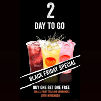 🚨 **2 DAYS TO GO!** 🚨 

The biggest Black Friday deal at Pearls Bubble Tea is almost here! 🧋💸 

Tag your Boba Besties and stay tuned—you don’t want to miss this! 

#PearlsBubbleTea #BlackFridayCountdown