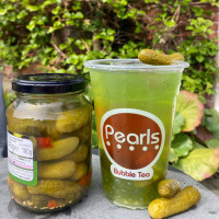 NEW DRINK ALERT! 🥒🧋 

You asked for bold flavours, and we listened! Introducing our Pickle Iced Tea -the perfect blend of sweet, tangy, and a little... briny? 

Made with our signature green tea, real pickle juice, and topped with crunchy pickle slices, this drink is *dill-icious!* Don’t knock it till you try it! 

Available TODAY ONLY—because some flavours are just too bold to stick around. 

Tag a friend who needs to try this, and let us know… would you sip or skip? 

#PickleBubbleTea #SipTheUnexpected